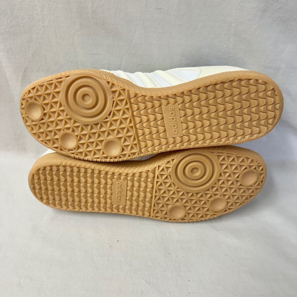 Adidas Samba OG Wonder White Mesh Leather Sneakers‎ JI2064 Womens 8.5 Mens 7 Gum - Picture 13 of 16